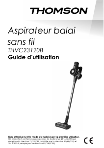 Mode d’emploi Thomson THVC23120B Aspirateur