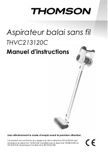 Mode d’emploi Thomson THVC213120C Aspirateur