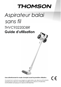 Mode d’emploi Thomson THVC93220DBR Aspirateur