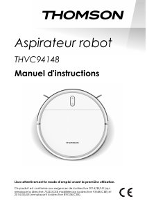 Mode d’emploi Thomson THVC94148W Aspirateur