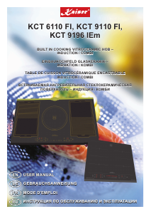 Manual Kaiser KCT 9110 FI Hob