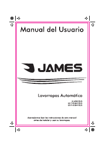 Manual de uso James LR 7100 INV PLUS Lavadora