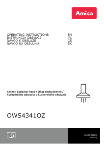 Manuál Amica OWS 4341 OZ Odsavač par