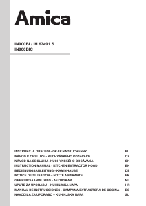 Priročnik Amica IN 900 BIC Kuhinjska napa
