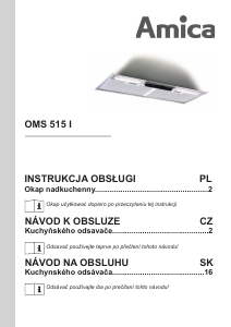 Instrukcja Amica OMS 515 I Okap kuchenny