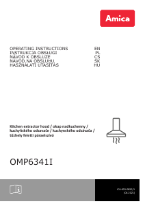 Manuál Amica OMP 6341 I Odsavač par