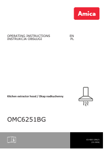 Manual Amica OMC 6251 BG Cooker Hood