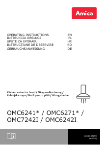 Instrukcja Amica OMC 6271 B Okap kuchenny