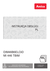 Instrukcja Amica DIM46B6ELOiD Zmywarka