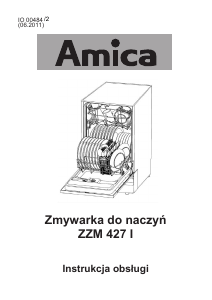 Instrukcja Amica ZZM 427I Zmywarka