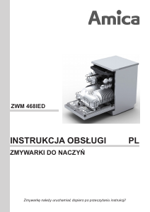 Instrukcja Amica ZWM 468IED Zmywarka