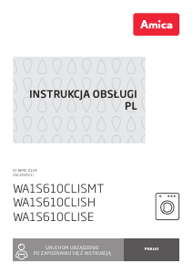 Instrukcja Amica WA1S610CLiSH Pralka