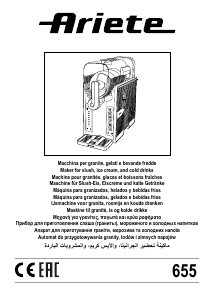 Instrukcja Ariete 0655 Maszyna do lodów