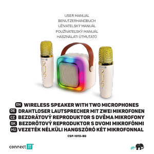 Használati útmutató Connect IT CSP-1010-BG Hangszóró