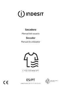 Manual Indesit C YSD 72D WW SPT Máquina de secar roupa