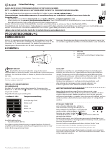 Manual Indesit INC18D011A1 LH Frigorífico combinado