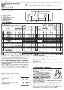 Manual Indesit BDE 107436 WSV SPT Máquina de lavar e secar roupa