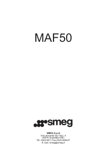 Handleiding Smeg MAF50BL Kraan