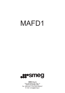 Mode d’emploi Smeg MAFD1MN Robinet