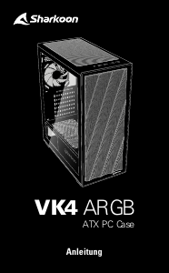 Прирачник Sharkoon VK4 ARGB Компјутерско куќиште