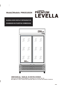 Manual de uso Premium PRN3510SDX Refrigerador