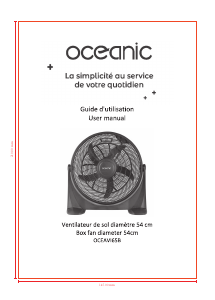 Handleiding Oceanic OCEAVI65B Ventilator