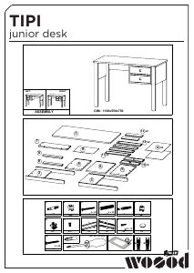 Manual de uso Woood Tipi Escritorio