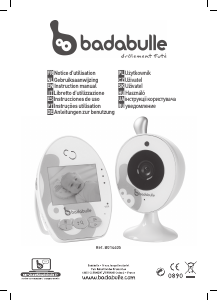 Manual Badabulle B014405 Monitor de bebê