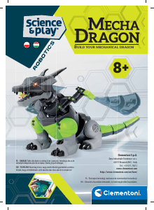 Használati útmutató Clementoni 50194 Mecha Dragon