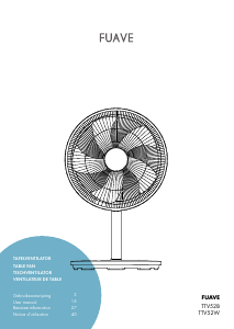 Mode d’emploi Fuave TTV52B Ventilateur