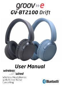 Handleiding Groov-e GV-BT2100 Drift Koptelefoon