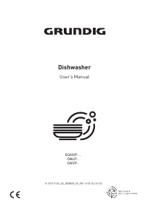 Manual Grundig GNLP4510X Dishwasher