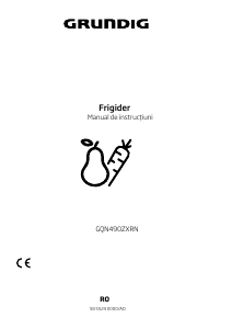 Manual Grundig GQN490ZXRN Combina frigorifica