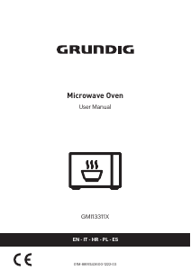 Instrukcja Grundig GMI 13311 X Kuchenka mikrofalowa