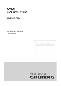 Handleiding Grundig GEBM 35000 B Oven
