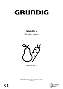 Manual de uso Grundig GKPN 46920 XP Refrigerador
