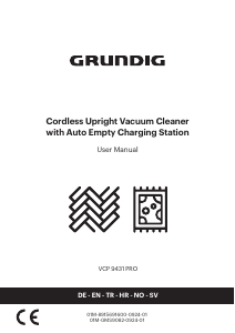 Handleiding Grundig VCP 9431 PRO Stofzuiger