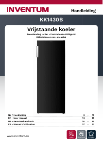 Bedienungsanleitung Inventum KK1430B Kühlschrank
