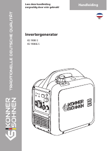 Handleiding Könner & Söhnen KS 1900i S Generator