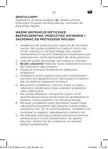 Instrukcja OK OCR 170 PR DAB Radiobudzik