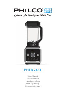 Instrukcja Philco PHTB 2451 Blender