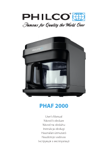 Bruksanvisning Philco PHAF 2000 Fritös