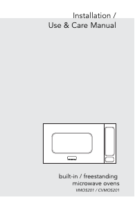 Manual Viking CVMOS201 Microwave