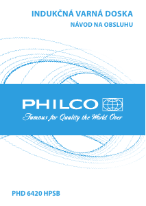 Návod Philco PHD 6420 HPSB Pánt