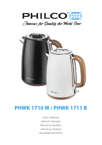 Handleiding Philco PHWK 1710 W Waterkoker