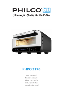 Használati útmutató Philco PHPO 3170 Pizzakészítő