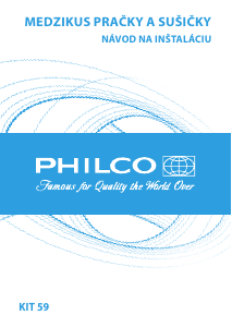 Bruksanvisning Philco KIT 59 Monteringsram
