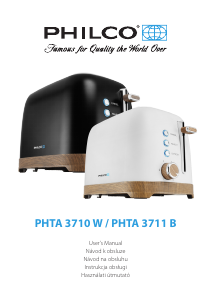 Használati útmutató Philco PHTA 3711 B Kenyérpirító