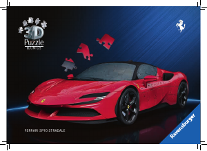 Bedienungsanleitung Ravensburger Ferrari SF90 Stradale 3D-Puzzle