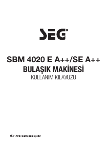 Kullanım kılavuzu SEG SBM 4020 SE Bulaşık makinesi